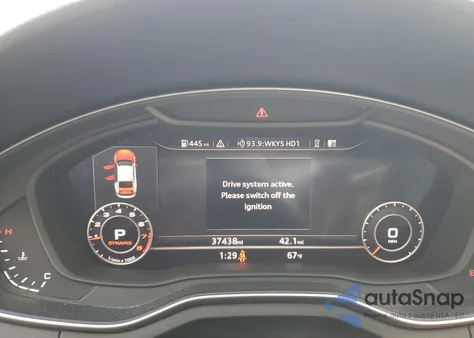 2019 Audi A5 from USA, damaged, VIN WAUENCF5XKA017541